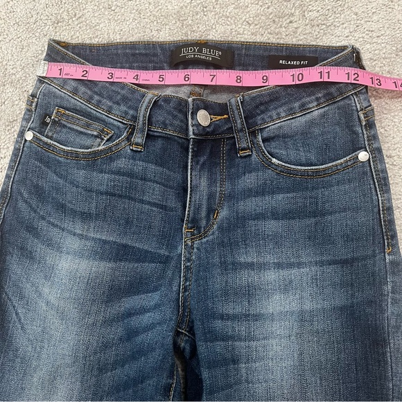 Judy Blue Relaxed Fit Dark Wash Jeans Women’s Sz 25 - Picture 10 of 13